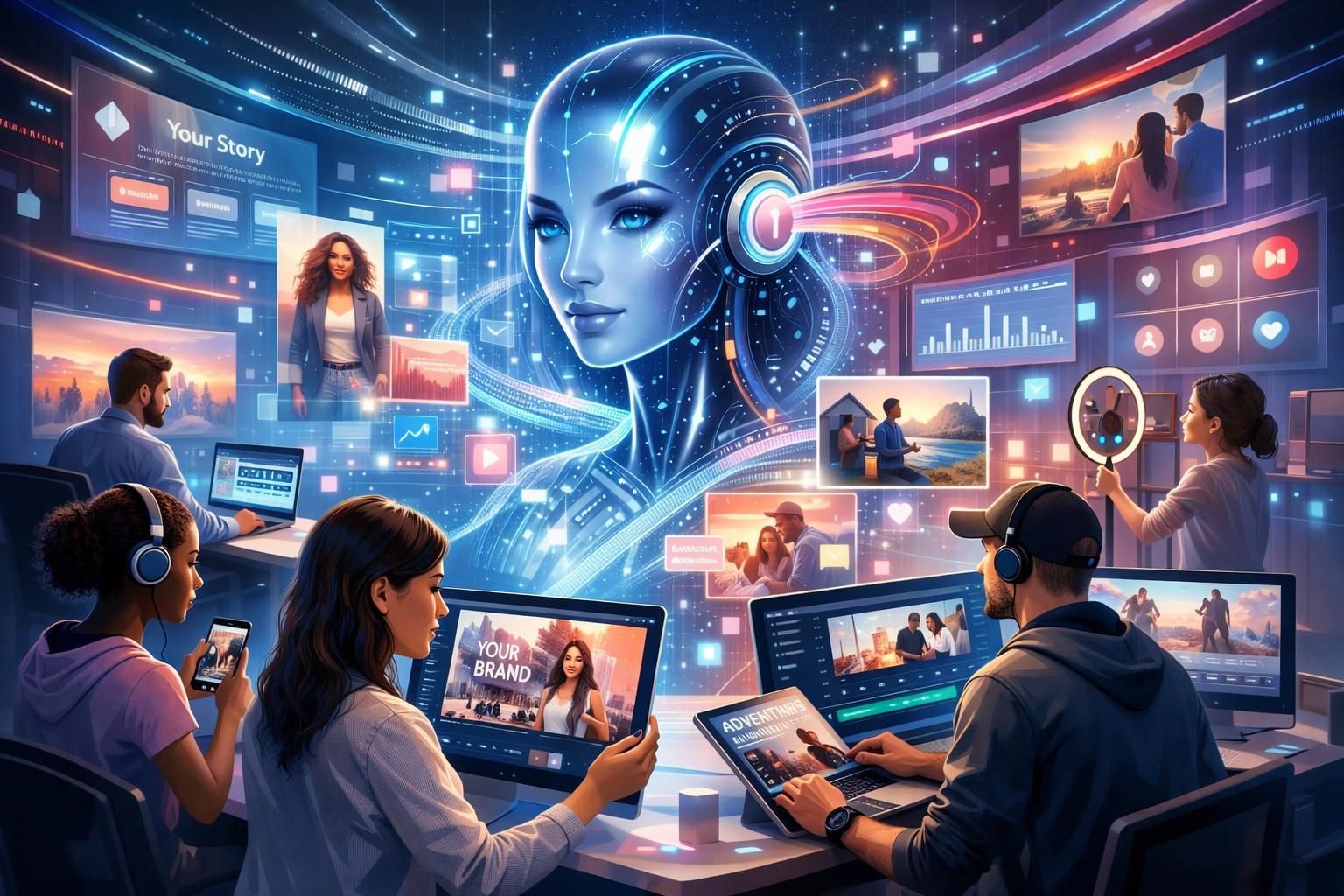 erfahren sie, welche bedeutung storytelling in einer von künstlicher intelligenz geprägten marketinglandschaft hat und wie es marken hilft, authentische verbindungen zu ihrem publikum aufzubauen.