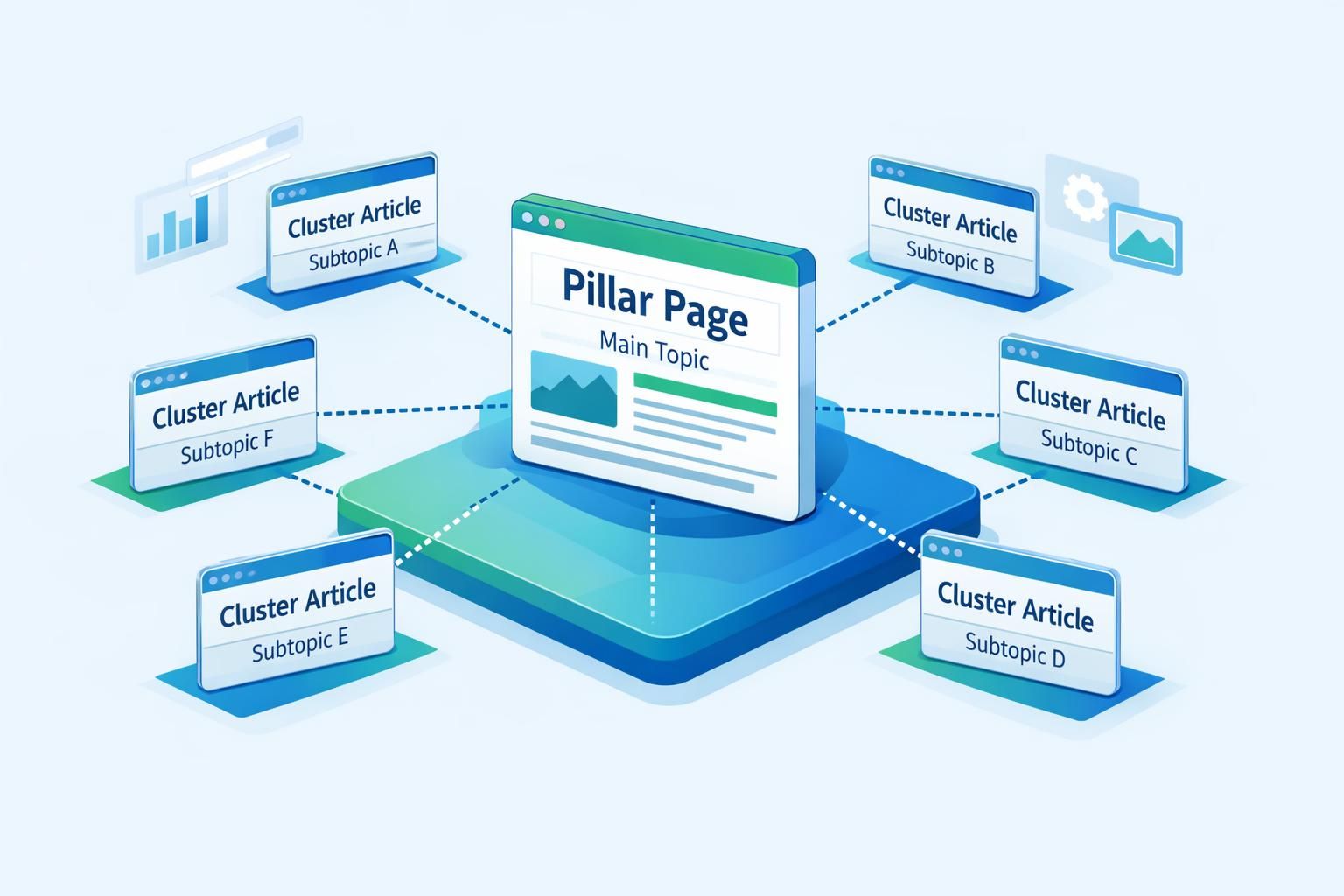 erfahren sie, wie content-cluster als effektives strukturmodell zur nachhaltigen steigerung der sichtbarkeit im digitalen marketing beitragen und welche strategien langfristigen erfolg sichern.