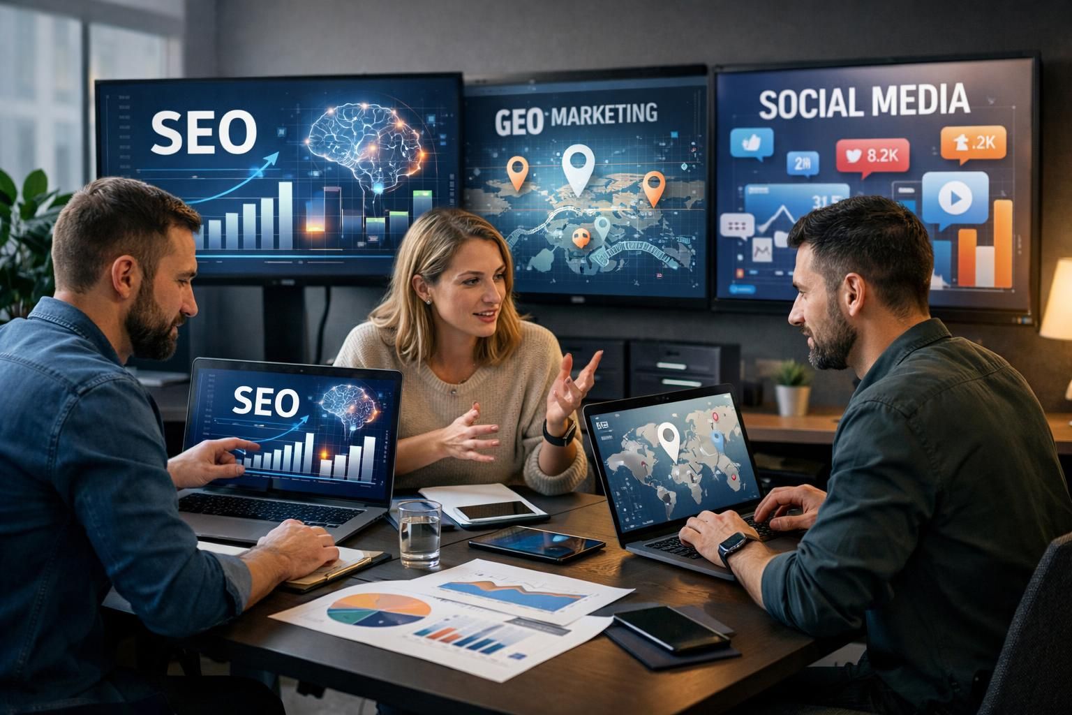 erfahren sie, wie sie seo, geo und social media effektiv kombinieren, um eine kohärente und erfolgreiche marketingstrategie zu entwickeln, die ihre zielgruppe optimal erreicht.