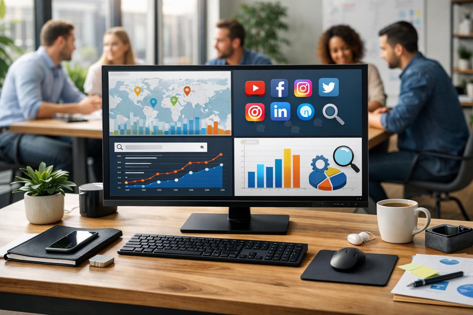 erfahren sie, wie sie seo, geo und social media effektiv zu einer einheitlichen marketingstrategie verbinden können, um reichweite und erfolg nachhaltig zu steigern.